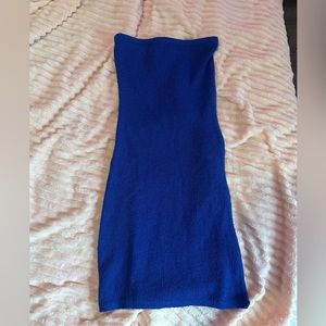 NWT Beginning Boutique Blue with Side Cutouts